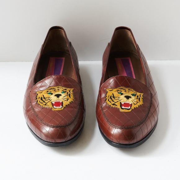 80s - SUSAN BENNIS - WARREN EDWARDS - Loafer - Men\'s - 10.5 - Brown Leather main image 7